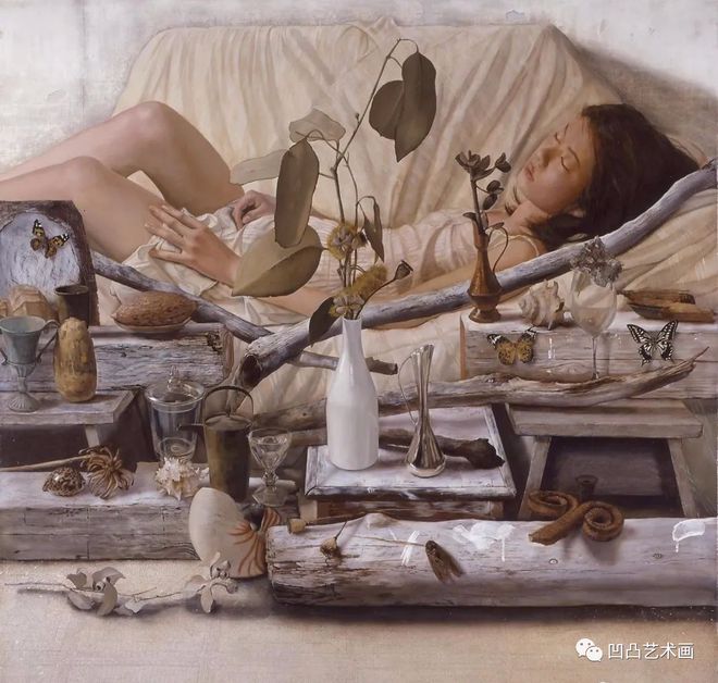 小木曽 誠「窓」額装３号●テンペラ作品 サイン 2010年作 若手写実画家！● 小木曽 誠「窓」額装3号○テンペラ作品 サイン 2010年作 若手